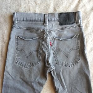 Levi's light grey jeans super skinny